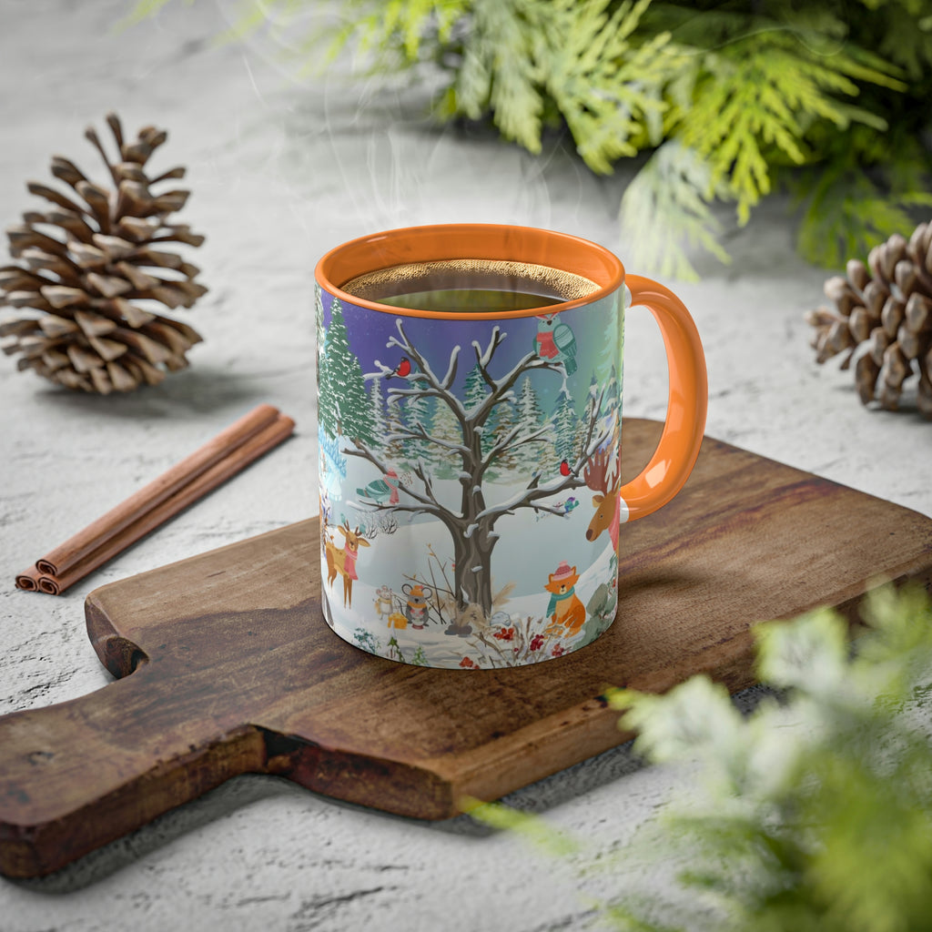 Winter Whimsy Skating Party -  Mug 11oz