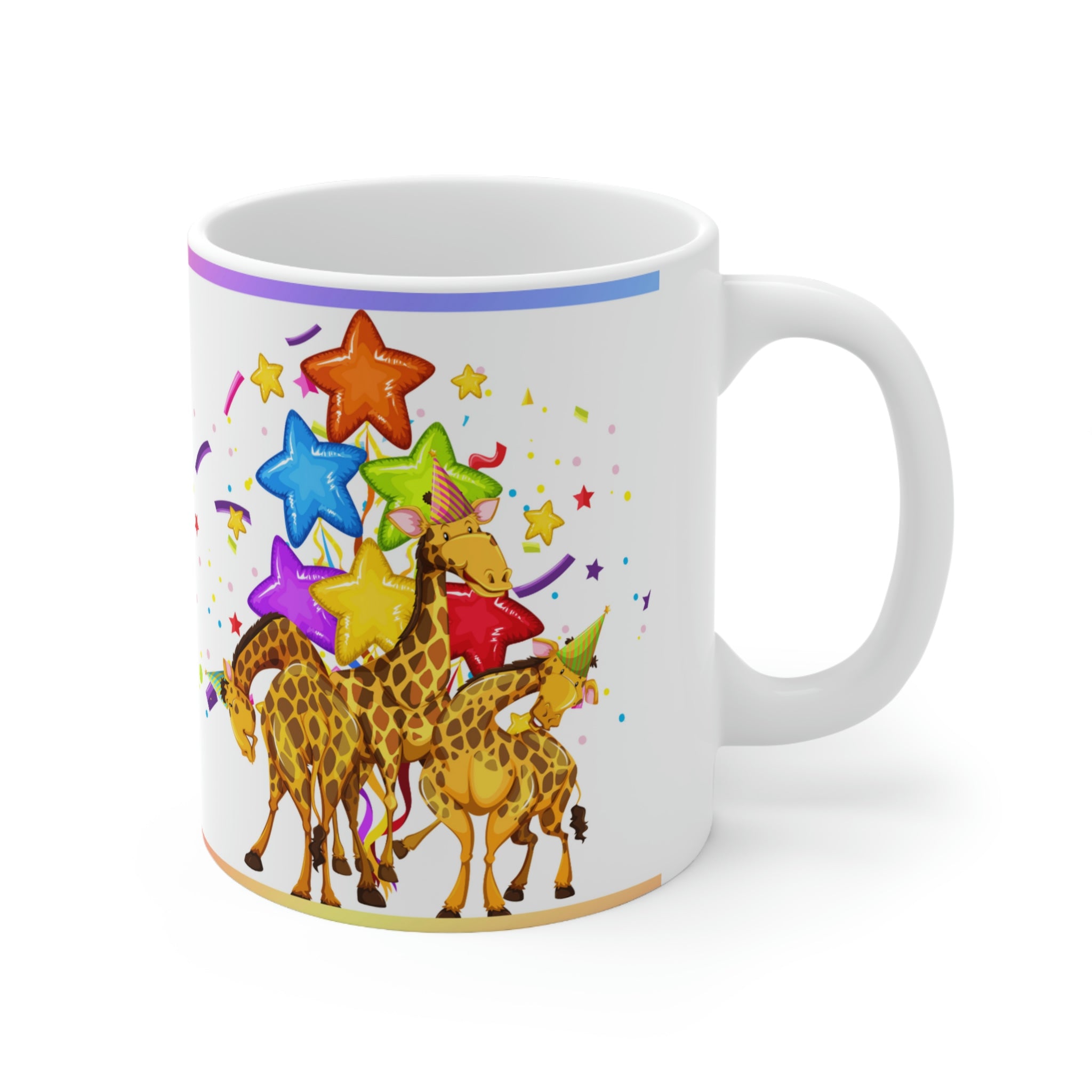 Party Animals  - Ceramic Mug 11oz | Fun Coffee Mug | Happy Birthday Coffee Mug | Best Birthday Gift