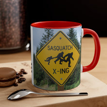 Load image into Gallery viewer, I Believe - Bigfoot/Sasquatch  -{Red/Navy/Black} Funny Coffee Mug, 11oz | Funny Gift | Funny Coffee Mug | Funny Bigfoot Mug | Father&#39;s Day
