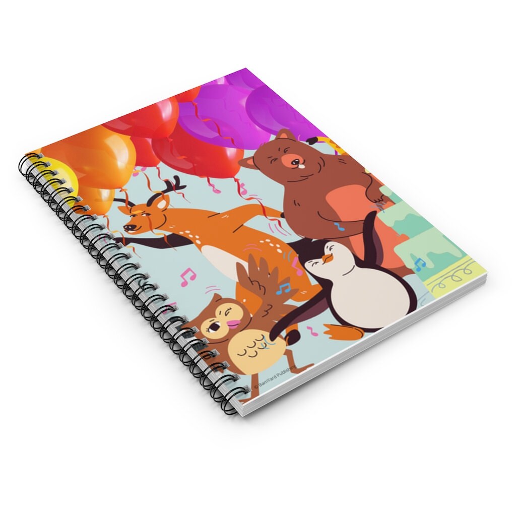 Boogie Woogie Birthday Celebration - Journal 118 paged- (Ruled/Lined)  | Birthday Journal