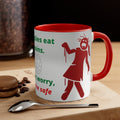 Zombies Eat Brains. Don't Worry, You're Safe - {Navy, Blue or Black}  Funny Coffee Mug, 11oz | Funny Gift | Funny Coffee Mug | Funny Zombie