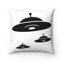 Load image into Gallery viewer, Property Of Area 51 - Spun Polyester Square Pillow 18&quot; x 18&quot; | Funny Alien Pillow | Best Gift For Uncle
