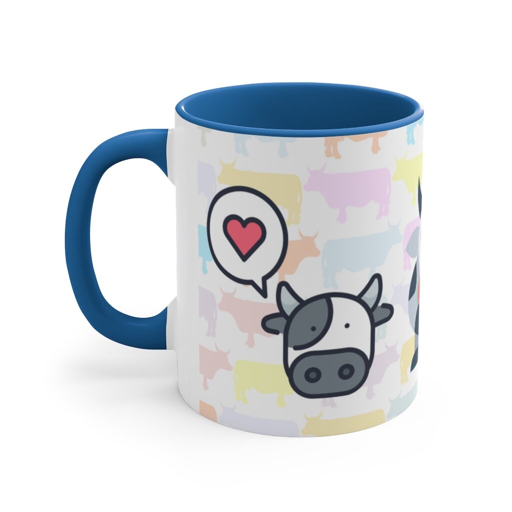 Cute Cow Coffee Mug | Funny Coffee Mug, 11oz | Funny Gift | Funny Coffee Mug | Funny Cow Coffee Mug|Cow Gifts