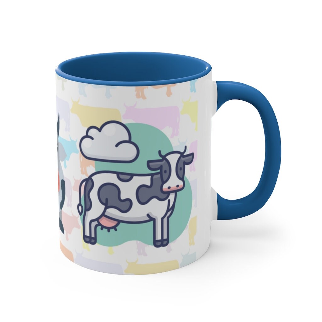 Cute Cow Coffee Mug | Funny Coffee Mug, 11oz | Funny Gift | Funny Coffee Mug | Funny Cow Coffee Mug|Cow Gifts