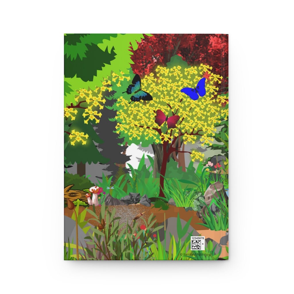 Forest Friends - Deer and Mouse - 150 pages (75 sheets) pages lined journal