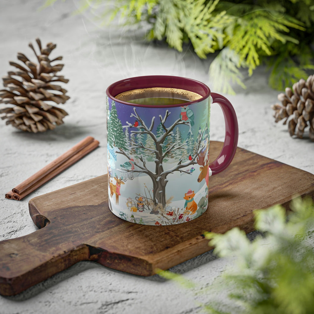 Winter Whimsy Skating Party -  Mug 11oz