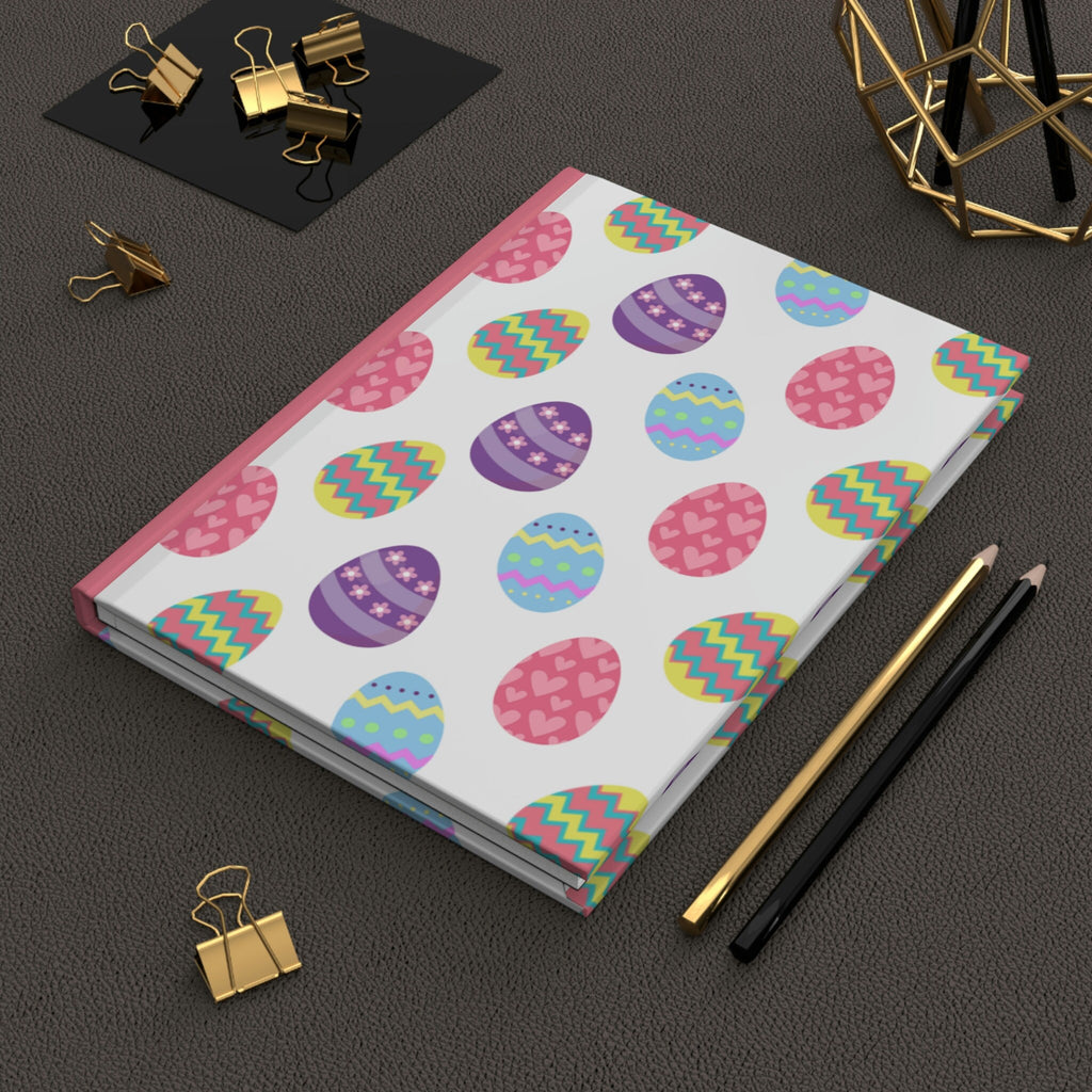 Easter Egg Journal - 150 page (75 sheets) Line Hardback Journal