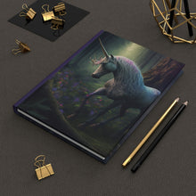 Load image into Gallery viewer, Enchanted Unicorn, - 150 page (75 sheets) Line Hardback Journal
