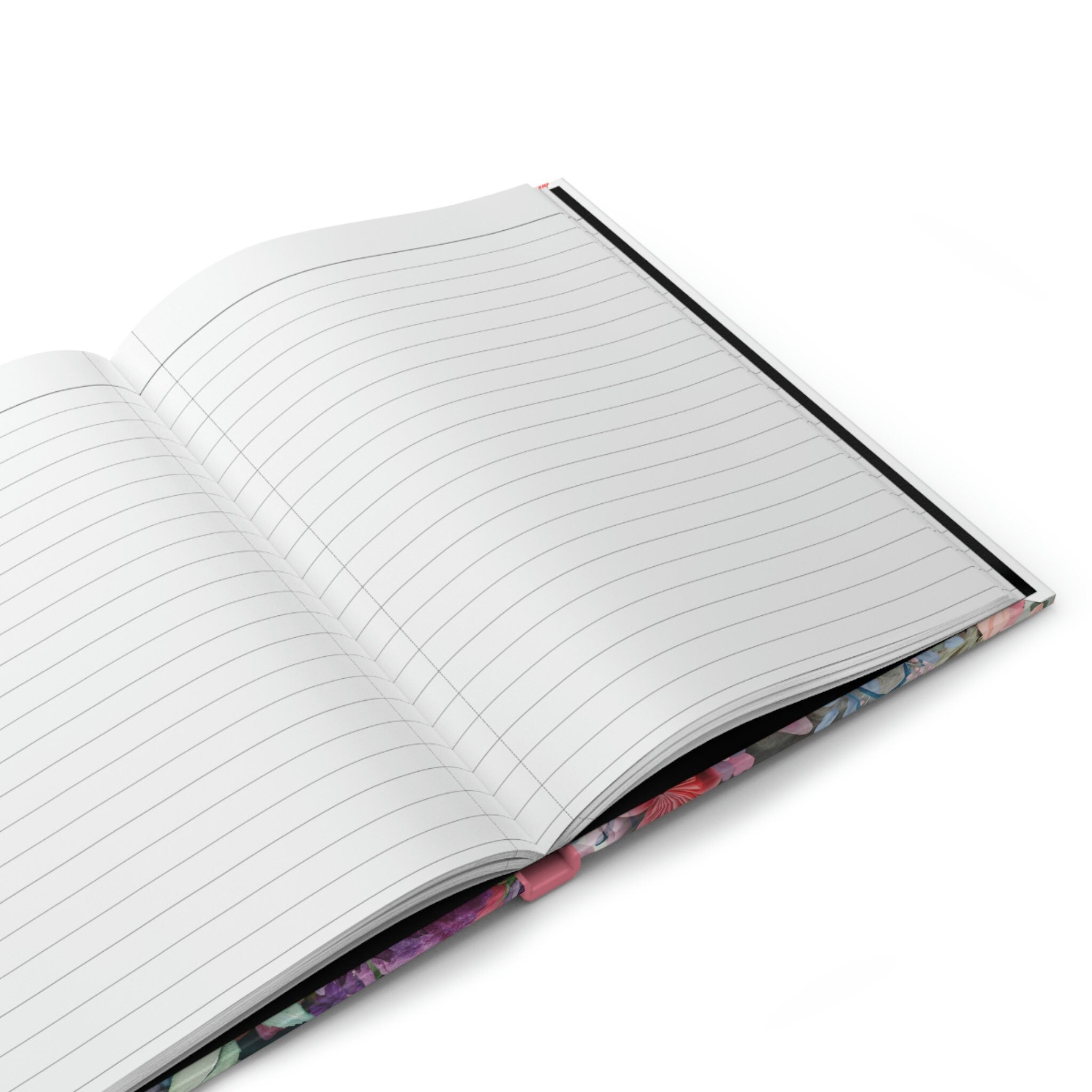 Fancy Easter Rabbits - 150 page (75 sheets) Line Hardback Journal