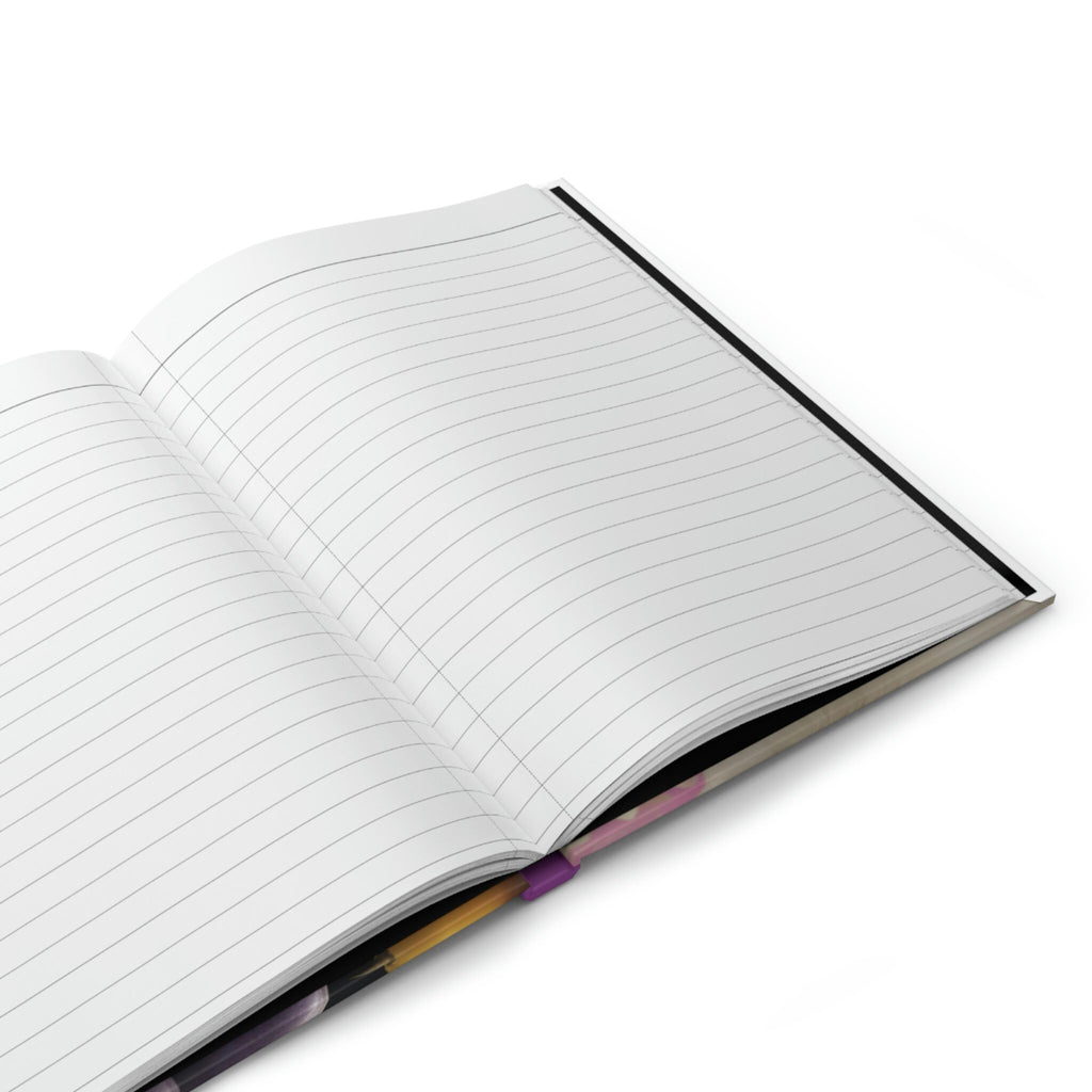 Happy Easter, Easter Bunny Journal - 150 page (75 sheets) Line Hardback Journal Easter Gift for Kids, Easter Journal