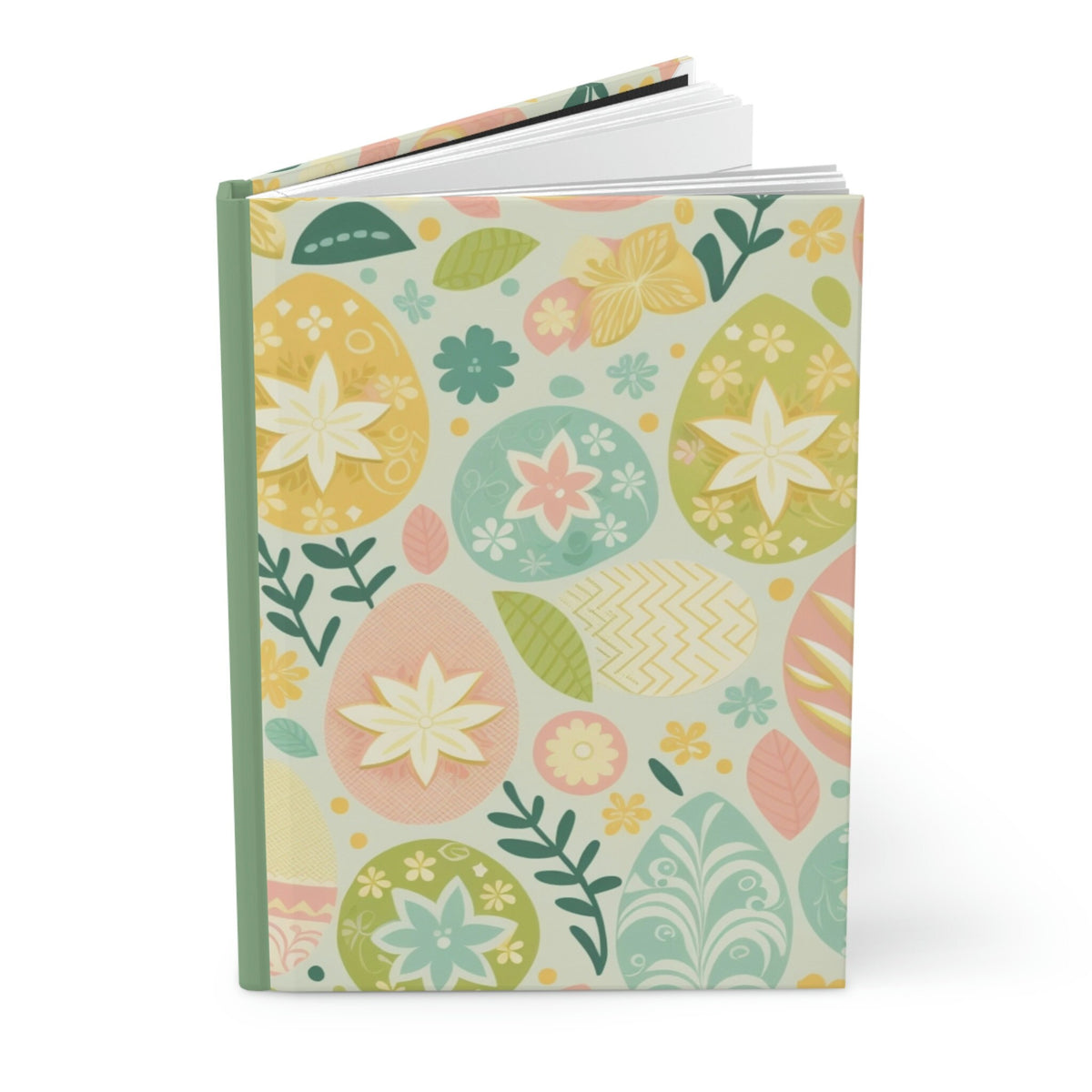 Easter Pastel Journal for Mom and Grandma - 150 page (75 sheets) Lined Hardback Journal | Easter Gift for Mom |Easter Gift for Grandmother