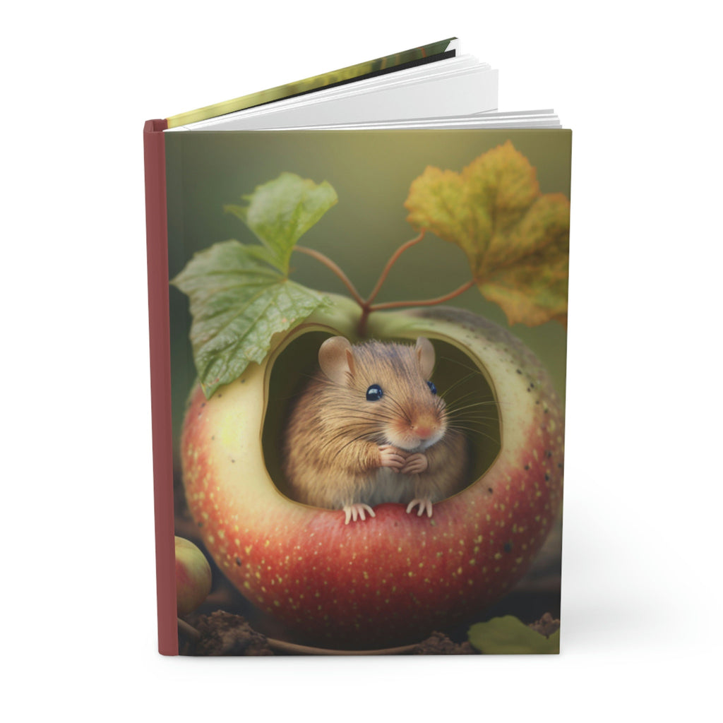 Forest Mouse Journal - 150 page (75 sheets) Lined Hardback Journal | Gift for Kids | Creative Writing | Notebook