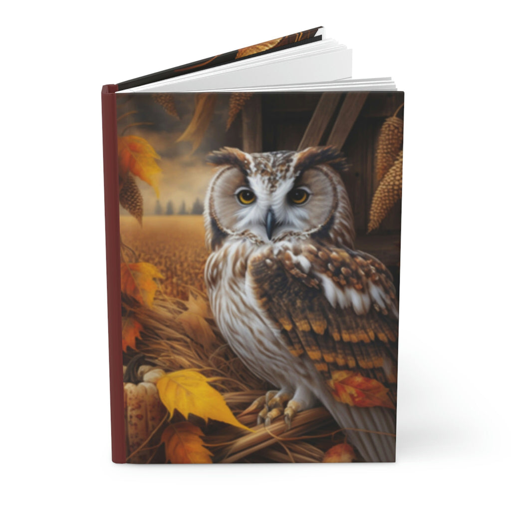 Owl Journal  - 150 page (75 sheets) Lined Hardback Journal |Owl Gift for Kids |Owl Gift For Women