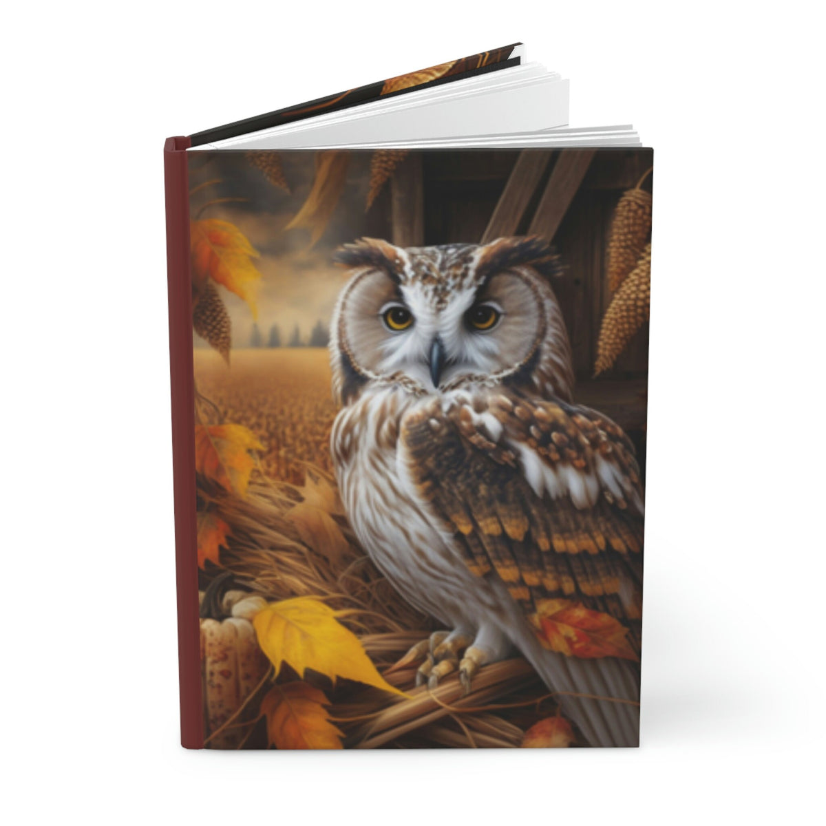 Owl Journal  - 150 page (75 sheets) Lined Hardback Journal |Owl Gift for Kids |Owl Gift For Women