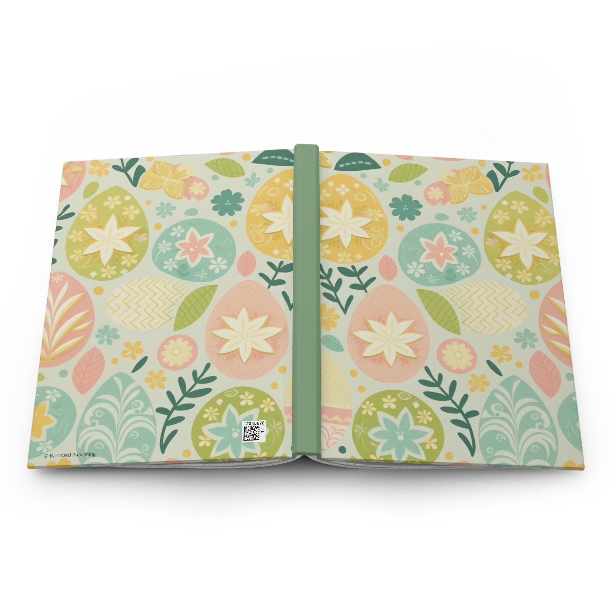 Easter Pastel Journal for Mom and Grandma - 150 page (75 sheets) Lined Hardback Journal | Easter Gift for Mom |Easter Gift for Grandmother