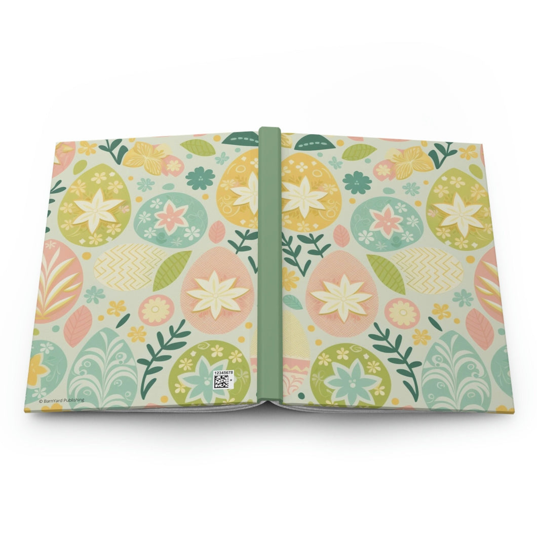 Easter Pastel Journal for Mom and Grandma - 150 page (75 sheets) Lined Hardback Journal | Easter Gift for Mom |Easter Gift for Grandmother