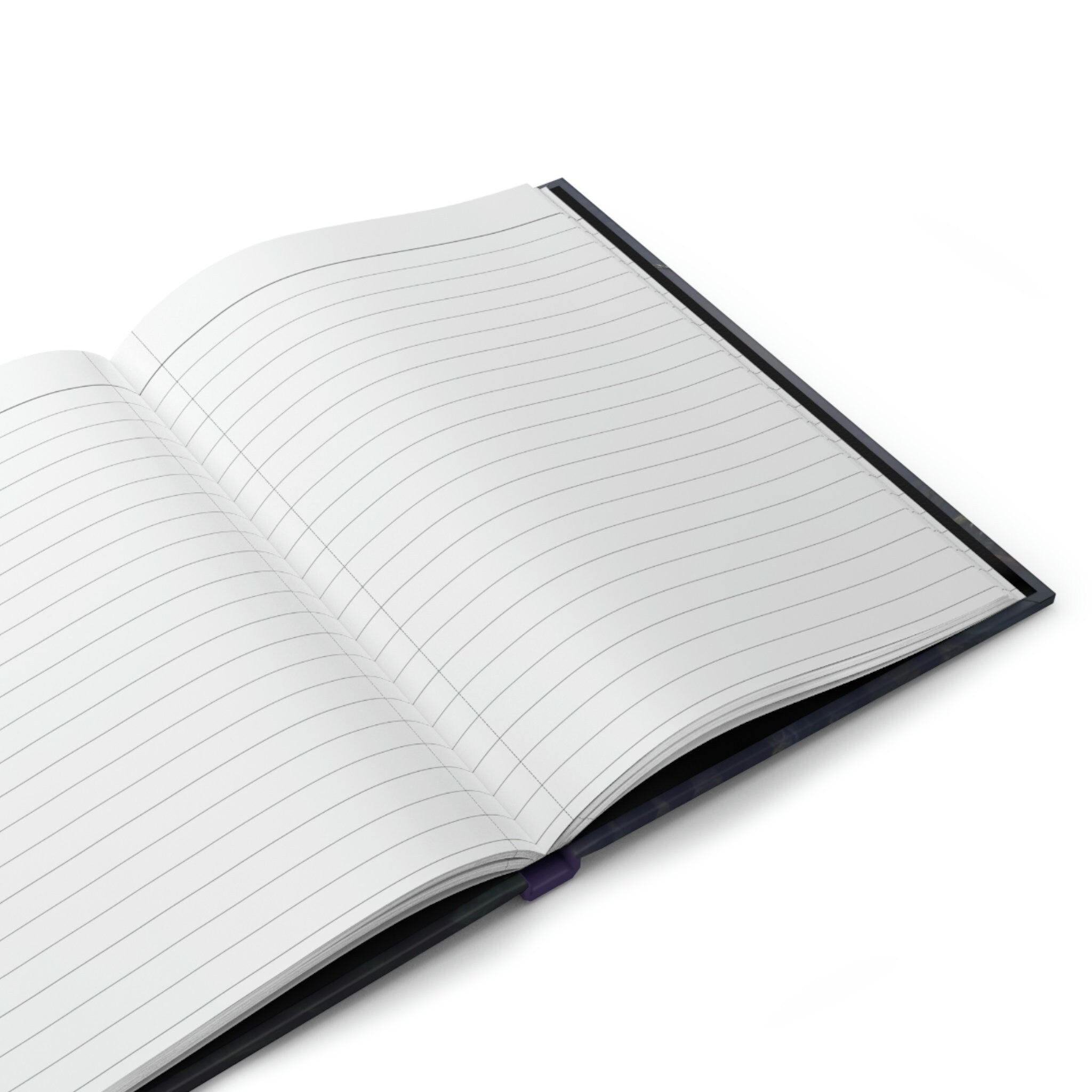 Enchanted Unicorn, - 150 page (75 sheets) Line Hardback Journal