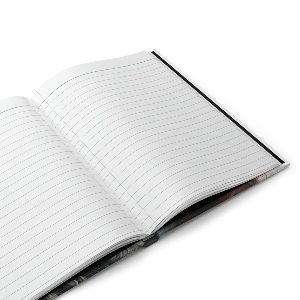 Grey German Shepherd - 150 page (75 sheets) Lined Hardback Journal | Patriotic German Shepherd | Grey German Shepherd