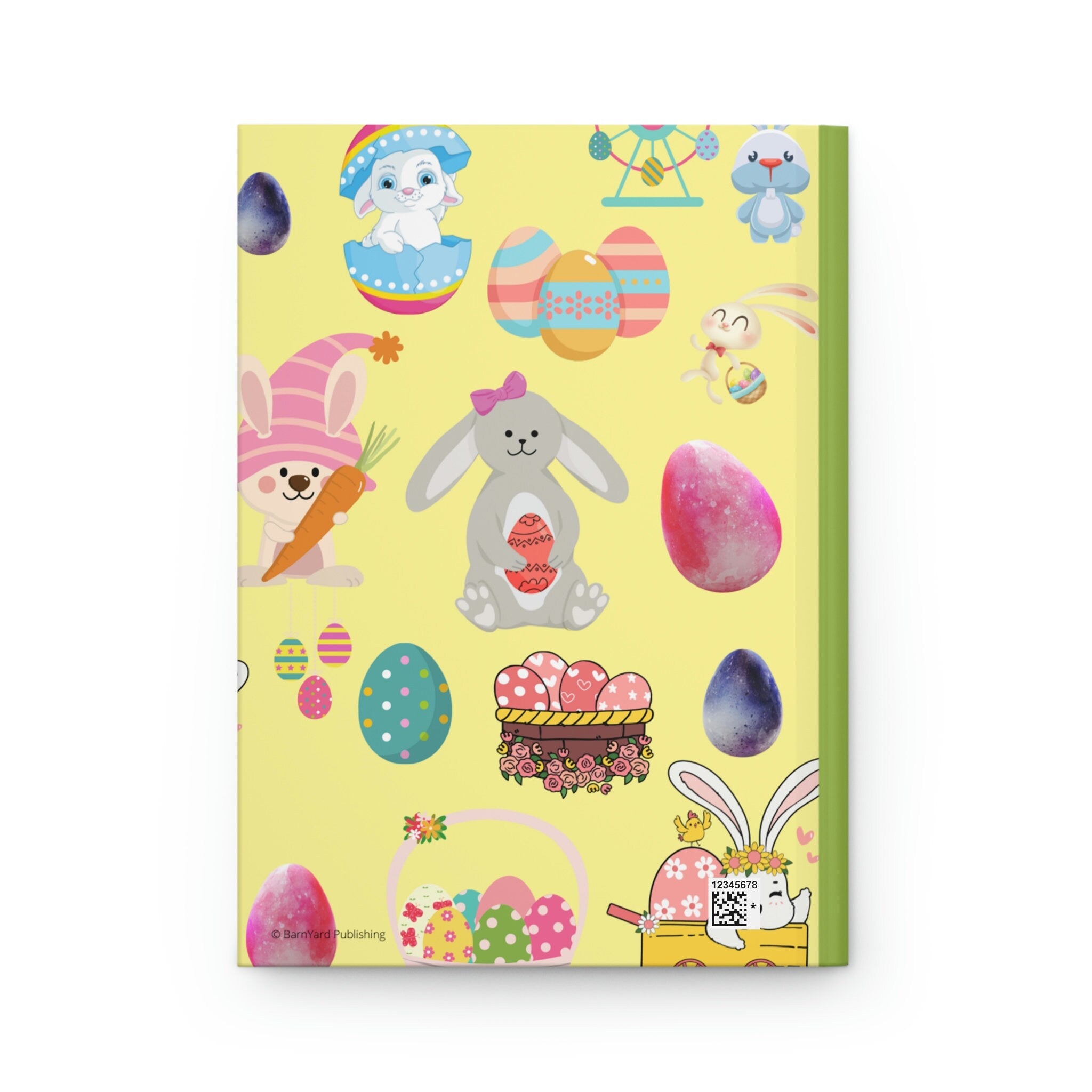 Cute EasterJournal For Kids - 150 page (75 sheets) Lined Hardback Journal | Easter Gift for Kids | Easter Creative Writing | Easter Notebook