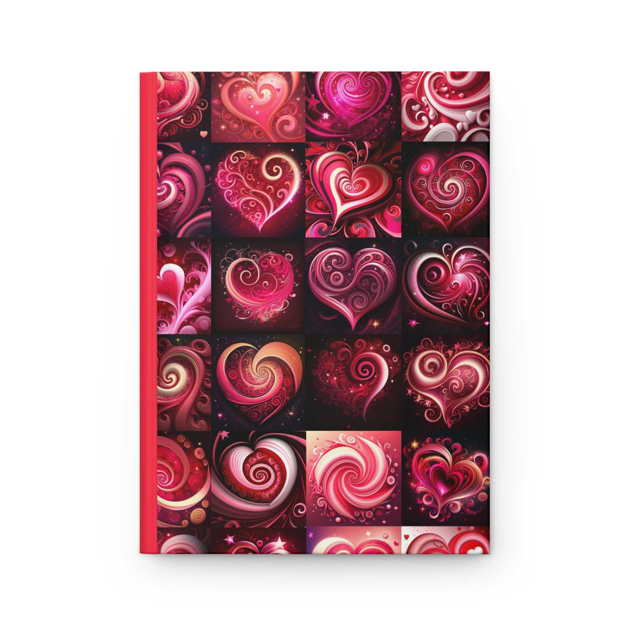 Valentine's Day Heart Journal  - 150 page (75 sheets) Lined Hardback Journal |Valentine Gift for Kids | Valentine Journal for Women