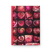 Load image into Gallery viewer, Valentine&#39;s Day Heart Journal  - 150 page (75 sheets) Lined Hardback Journal |Valentine Gift for Kids | Valentine Journal for Women
