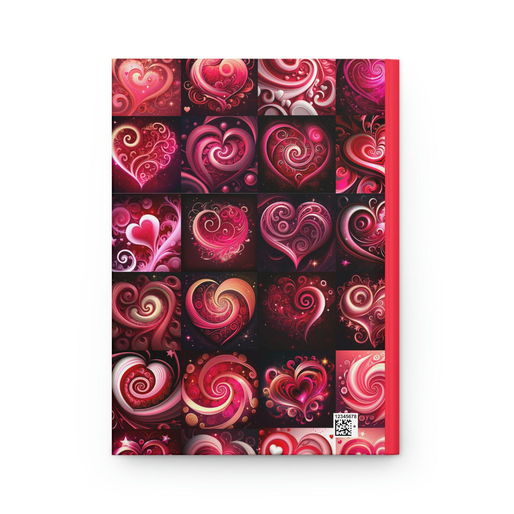 Valentine's Day Heart Journal  - 150 page (75 sheets) Lined Hardback Journal |Valentine Gift for Kids | Valentine Journal for Women