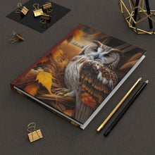 Load image into Gallery viewer, Owl Journal  - 150 page (75 sheets) Lined Hardback Journal |Owl Gift for Kids |Owl Gift For Women
