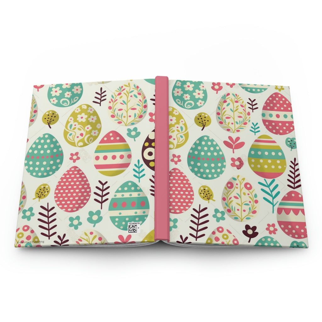 Easter Egg Journal - 150 page (75 sheets) Line Hardback Journal