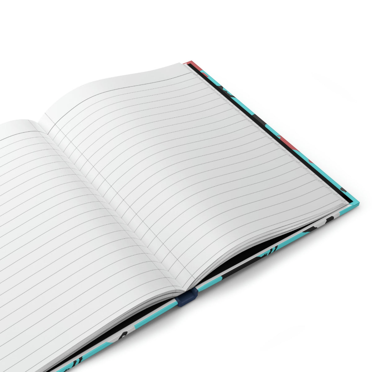 Fun Cow Journal  - 150 page (75 sheets) Lined Hardback Journal | Cow Lover Gift