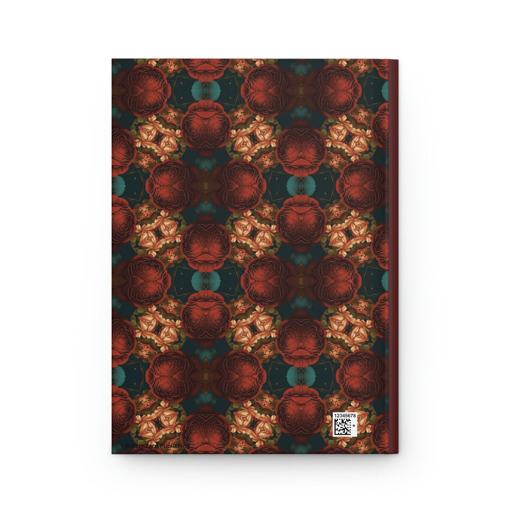 Red Roses Journal - 150 page (75 sheets) Lined Hardback Journal | Red Roses and Flowers Best Gift for Mom