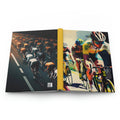 Road Cyclists   - 150 page (75 sheets) Lined Hardback Journal | Racing Bicycles
