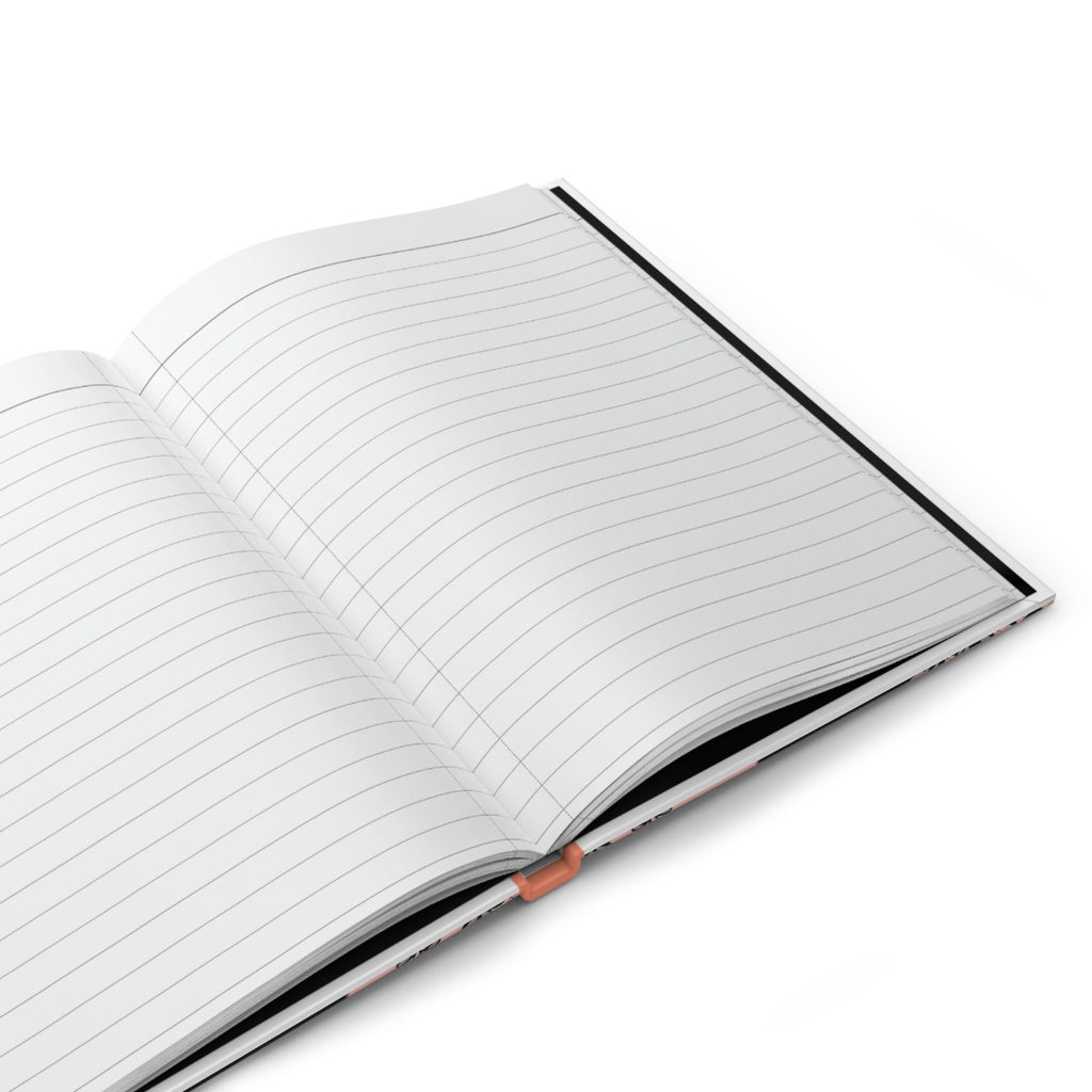 Southern Belle - 150 page (75 sheets) Lined Hardback Journal | Beautiful Woman Southern Belle Portrait