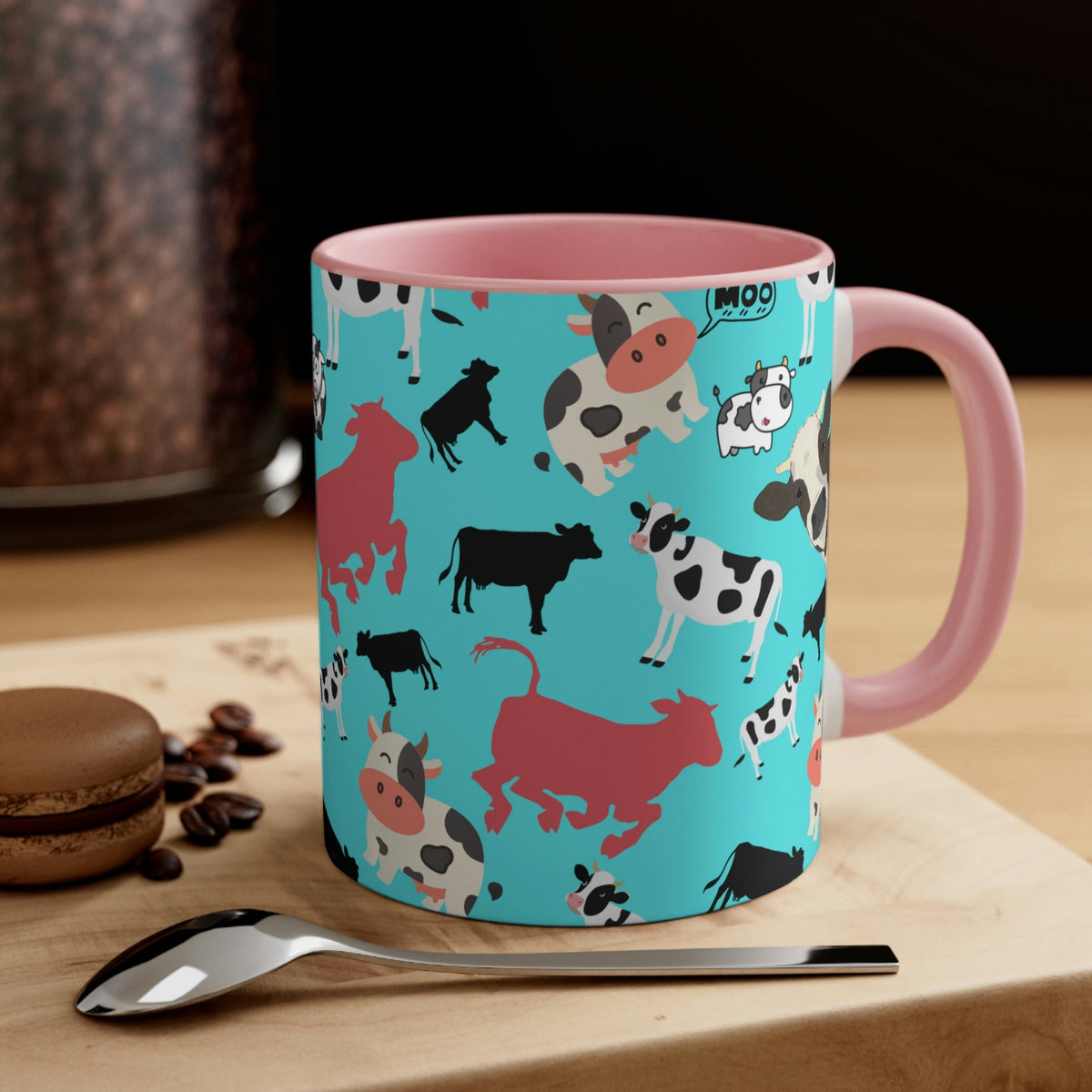 Classic Cows Funny Coffee Mug, 11oz | Funny Gift | Funny Coffee Mug | Funny Cow Coffee Mug