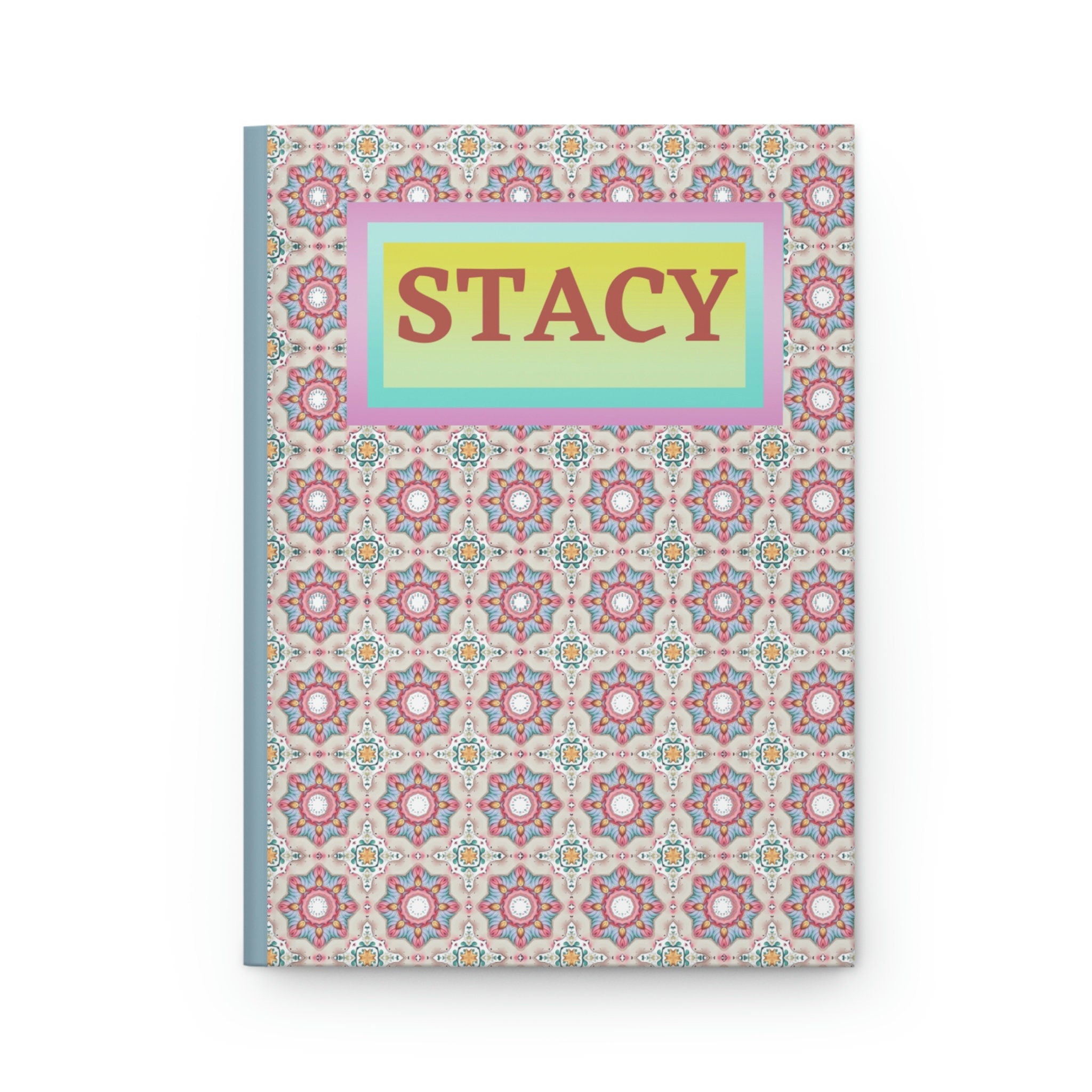 Personalized Journal - Your Name Here! - 150 page (75 sheets) Lined Hardback Journal