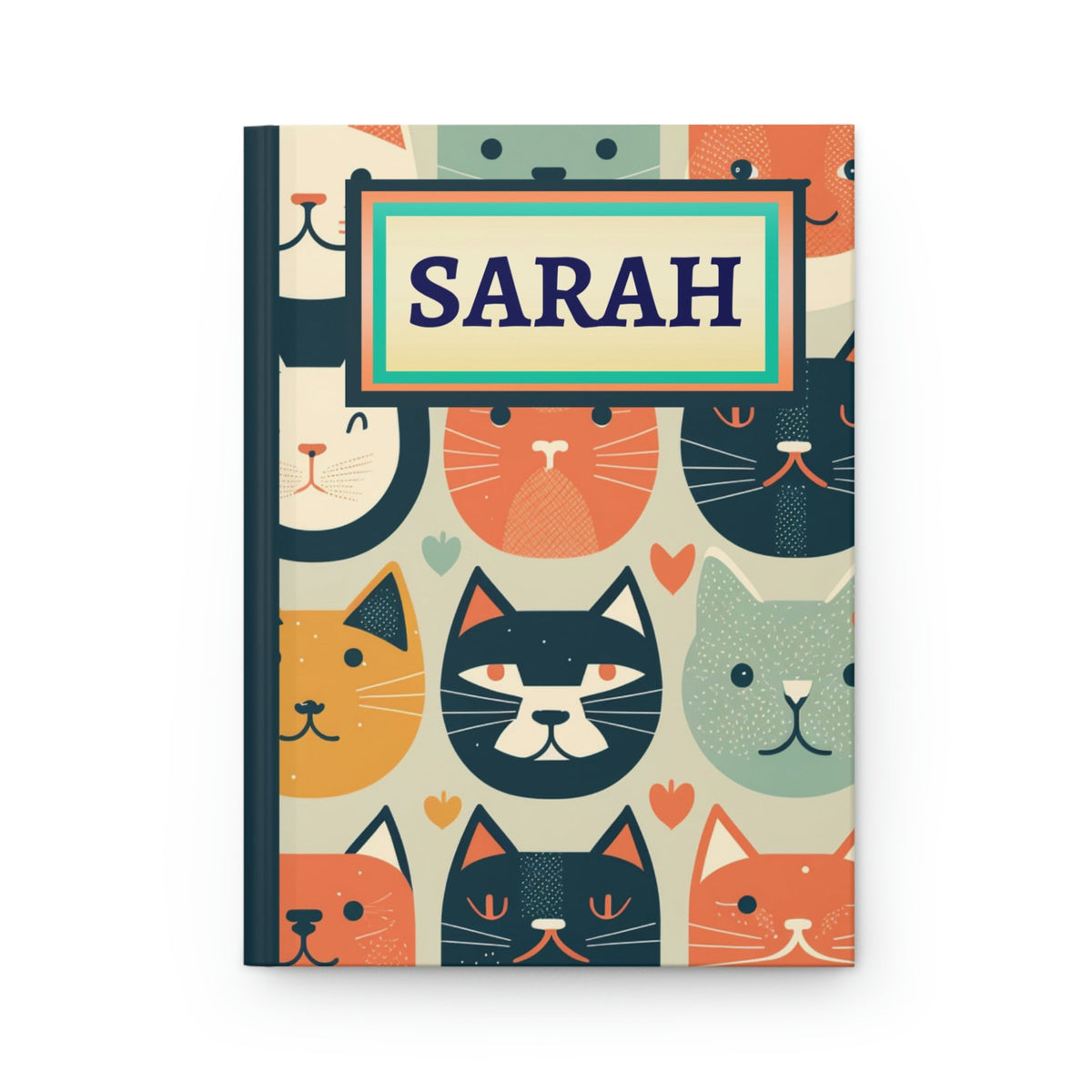 Personalized Journal - Your Name Here! - 150 page (75 sheets) Lined Hardback Journal