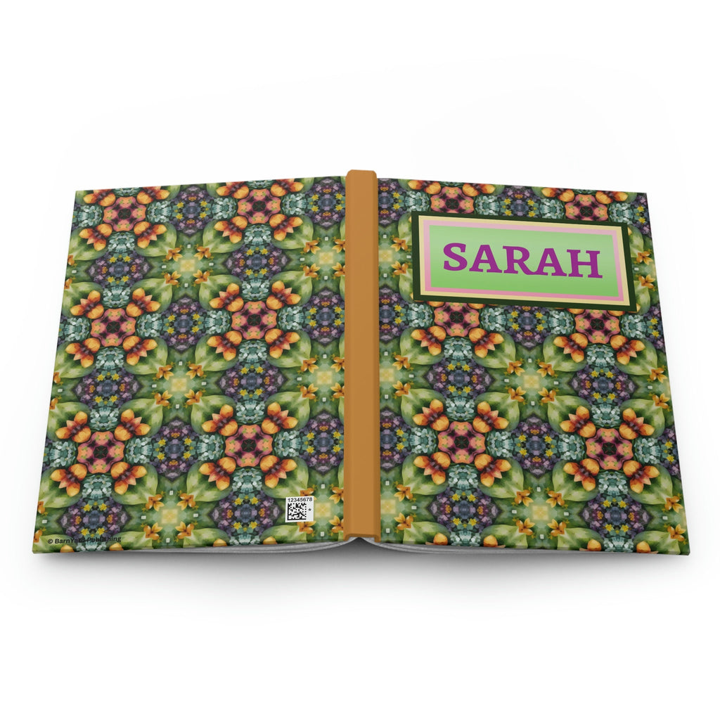 Personalized Journal - Your Name Here! - 150 page (75 sheets) Lined Hardback Journal