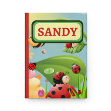 Load image into Gallery viewer, Personalized Journal - Your Name Here! - 150 page (75 sheets) Lined Hardback Journal
