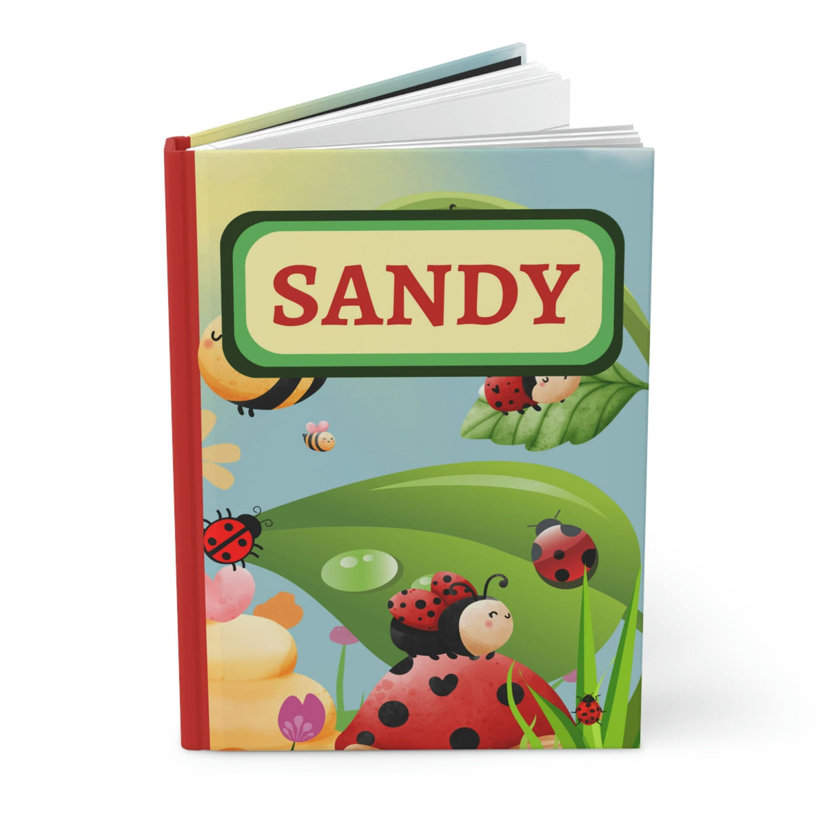 Personalized Journal - Your Name Here! - 150 page (75 sheets) Lined Hardback Journal