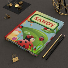 Load image into Gallery viewer, Personalized Journal - Your Name Here! - 150 page (75 sheets) Lined Hardback Journal
