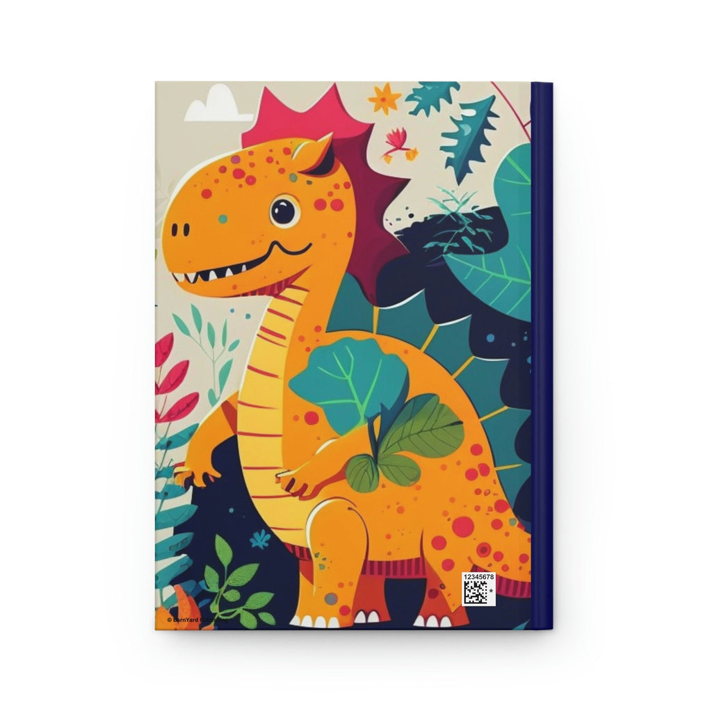 Cute Dinosaur Lined Journal - 150 page (75 sheets) Lined Hardback Journal