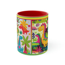 Load image into Gallery viewer, Fun Dinosaur Coffee Mug, 11oz | Funny Gift | Funny Coffee Mug | Funny Cow Coffee Mug
