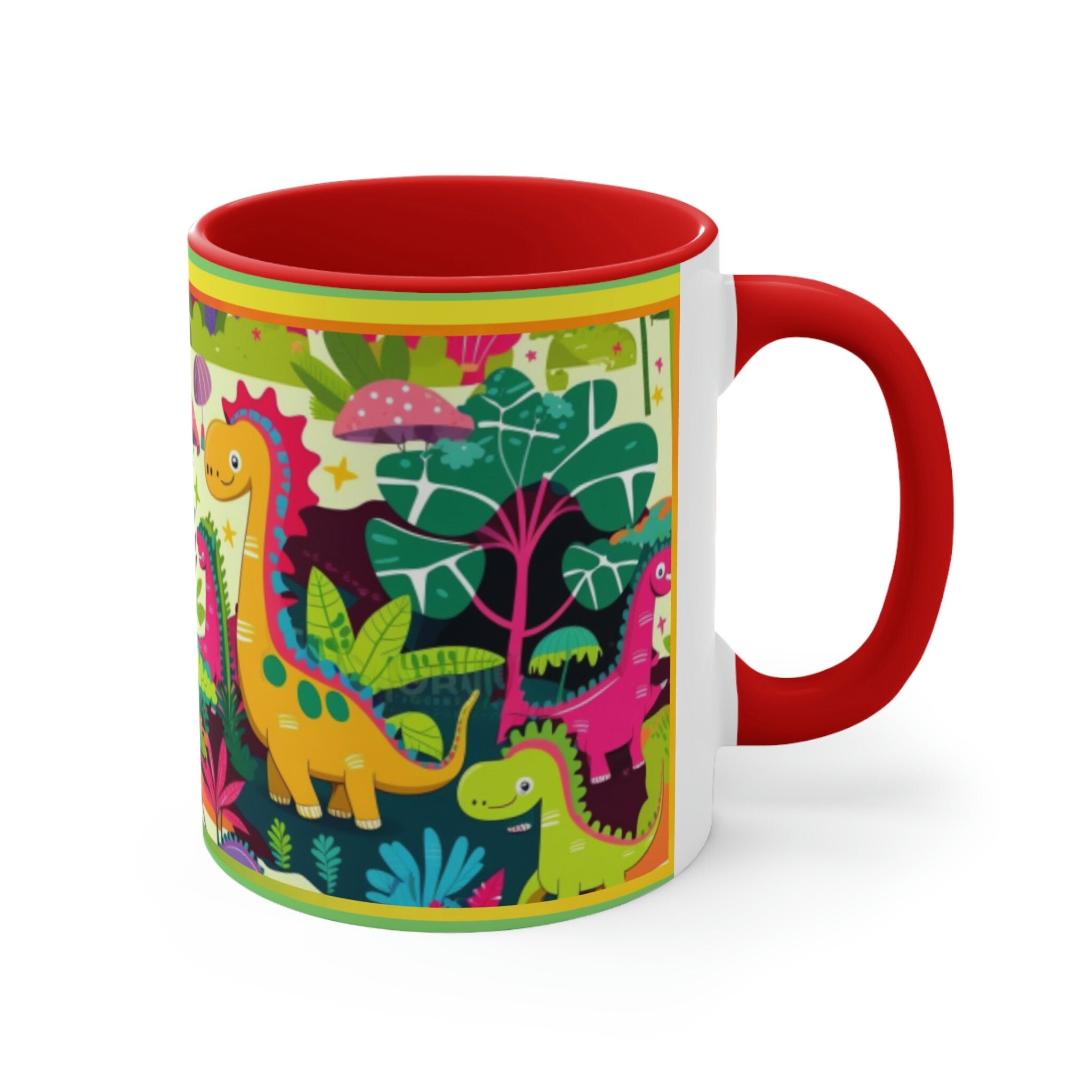 Fun Dinosaur Coffee Mug, 11oz | Funny Gift | Funny Coffee Mug | Funny Cow Coffee Mug