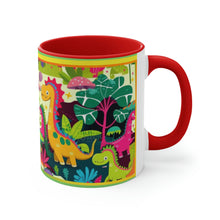 Load image into Gallery viewer, Fun Dinosaur Coffee Mug, 11oz | Funny Gift | Funny Coffee Mug | Funny Cow Coffee Mug

