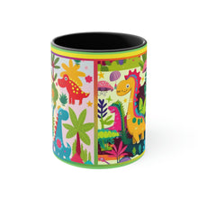 Load image into Gallery viewer, Fun Dinosaur Coffee Mug, 11oz | Funny Gift | Funny Coffee Mug | Funny Cow Coffee Mug
