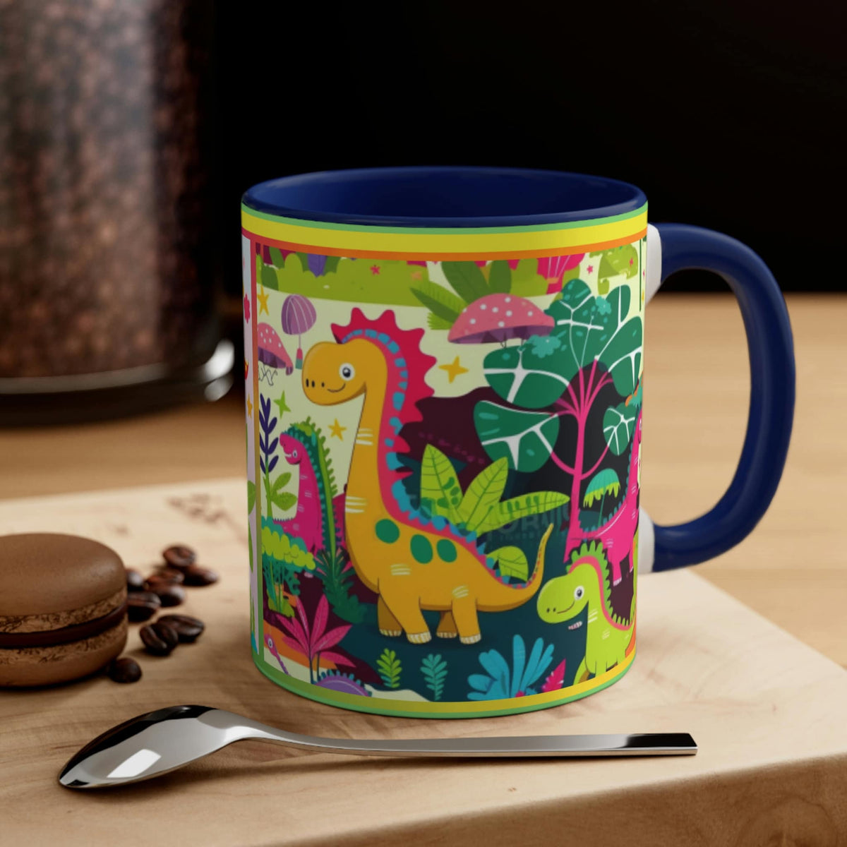 Fun Dinosaur Coffee Mug, 11oz | Funny Gift | Funny Coffee Mug | Funny Cow Coffee Mug