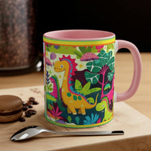 Load image into Gallery viewer, Fun Dinosaur Coffee Mug, 11oz | Funny Gift | Funny Coffee Mug | Funny Cow Coffee Mug
