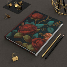 Load image into Gallery viewer, Red Roses Journal - 150 page (75 sheets) Lined Hardback Journal | Red Roses and Flowers Best Gift for Mom
