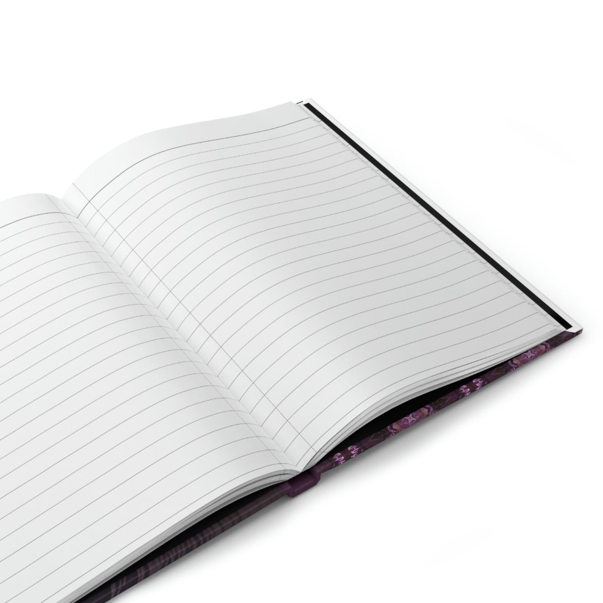 Lavender Fields  - 150 page (75 sheets) Lined Hardback Journal | Lavender Secret Meadow