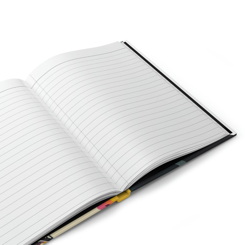 Road Cyclists   - 150 page (75 sheets) Lined Hardback Journal | Racing Bicycles