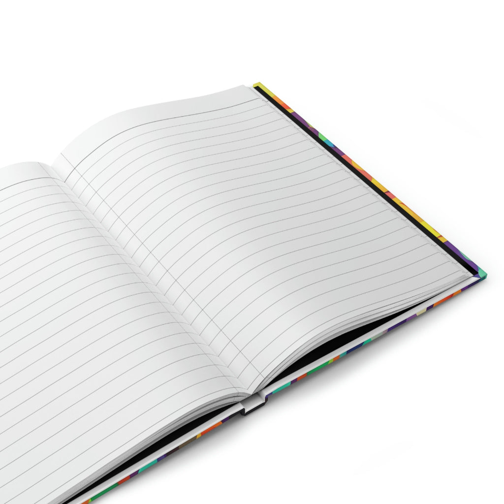 Cat Silhouettes - 150 page (75 sheets) Lined Hardback Journal | Fun Lined Cat Journal